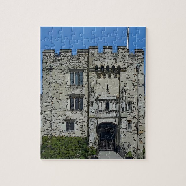 Hever Castle Jigsaw Puzzle (Vertical)