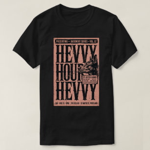 Hevy Hour Dog Poster Shirt