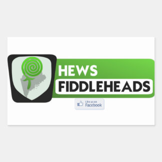 hews fiddlehead stickers