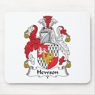 Hewson Family Crest Mouse Pad