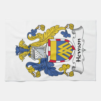 Hewson Family Crest Tea Towel