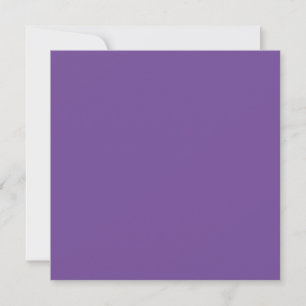 Hex #714997, Bouquet Holiday Card
