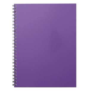 Hex #714997  Spiral Photo Notebook