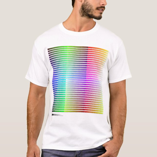 Hex Colour Chart Shirt (Front)