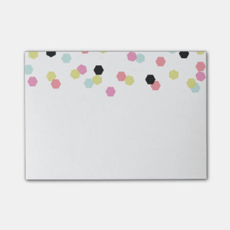 Hex Confetti - Post It Notes