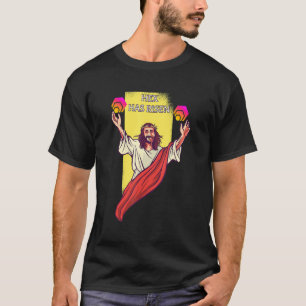 Hex Crypto Has Risen   Cryptocurrency Jesus T-Shirt