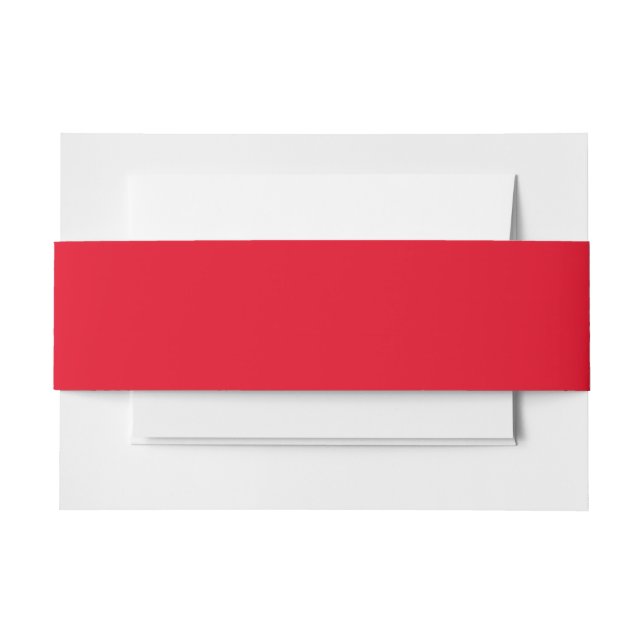 Hex E6001D  mailling accessories Invitation Belly Band (Front Example)