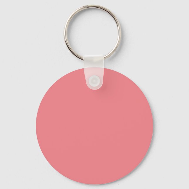 Hex #F1838A, Girly Key Ring (Front)
