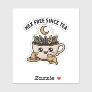 Hex Free Since Tea — cosy witch tea & cat
