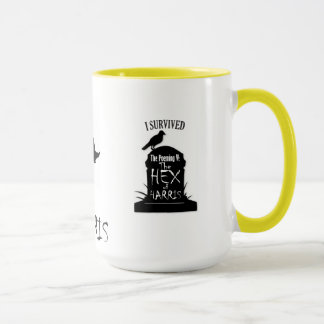 Hex of Harris mug with BOTH LOGOS!
