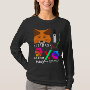 Hex, PulseX, Pulsechain. Premium T-Shirt