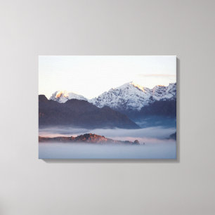 Hex River Mountains At Sunrise, Western Cape Canvas Print