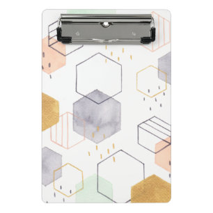 Hex Scatter Mini Clipboard