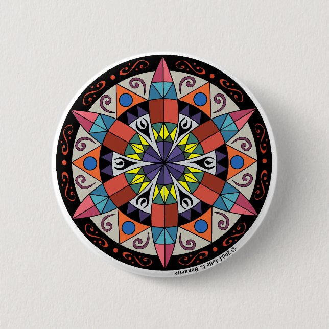 Hex Sign 1 Button (Front)