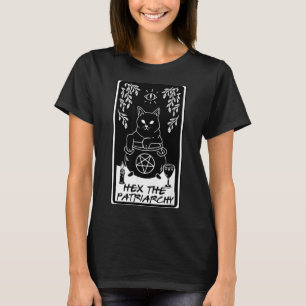 Hex The Patriarchy Feminist Witch Halloween Witch T-Shirt
