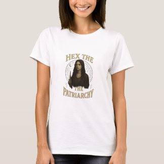 Hex the Patriarchy – Wiccan Witch Illustration T-Shirt