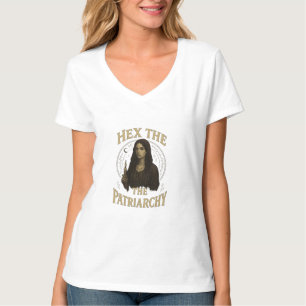 Hex the Patriarchy – Wiccan Witch Illustration  T-Shirt