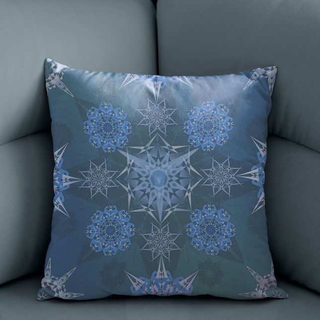 Hexa triangles yantra petals inscription  cushion (Creator Uploaded)
