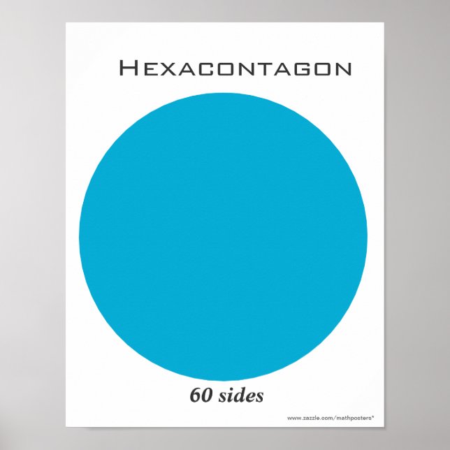 Hexacontagon Poster of Polygon (Front)