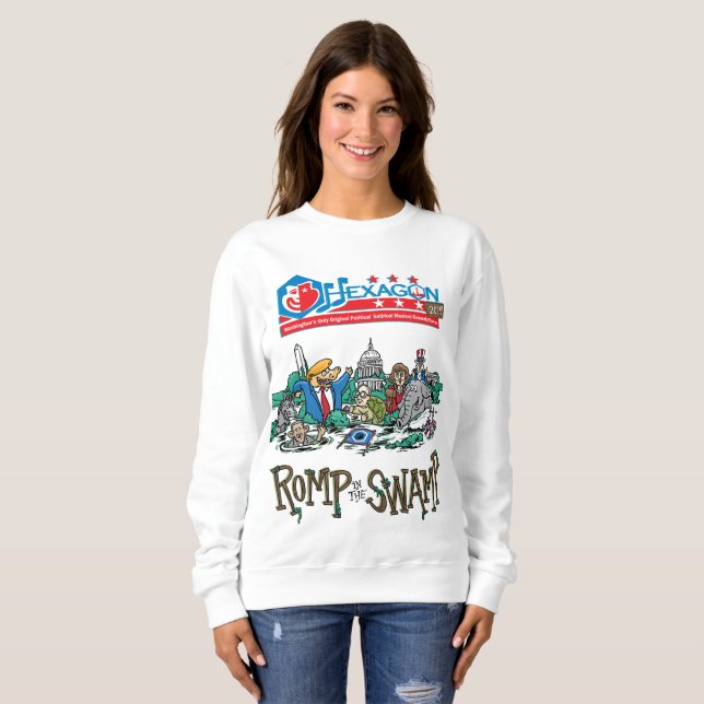 Hexagon 2019: Romp in the Swamp Light Sweatshirt (Front Full)