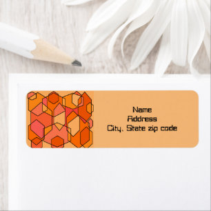 Hexagon Bauhaus - Orange