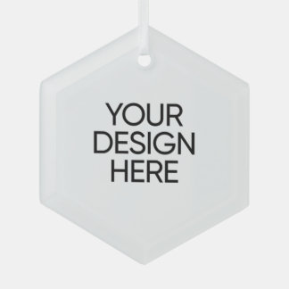 Hexagon Ceramic Ornament