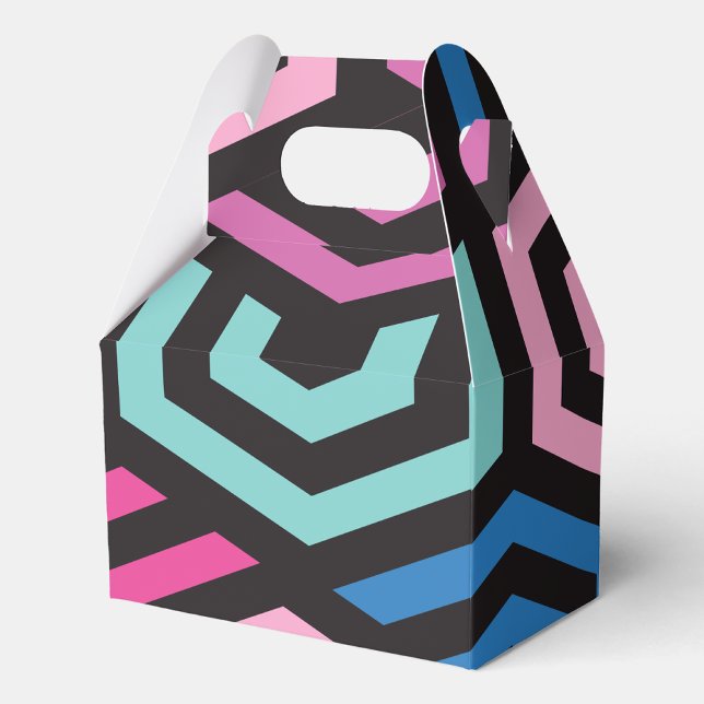 Hexagon Geometric Pattern               Favour Box (Creator Uploaded)