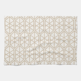 Hexagon Geometric Pattern Hexagonal Pastel Hexagon Tea Towel