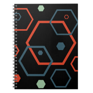 Hexagon Geometric Pattern     Notebook