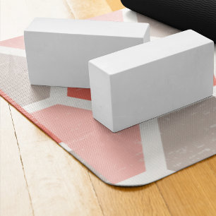hexagon pattern yoga mat