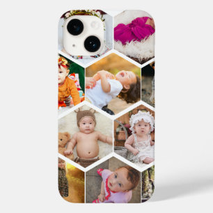 Hexagon Photo Collage Case-Mate iPhone 14 Case
