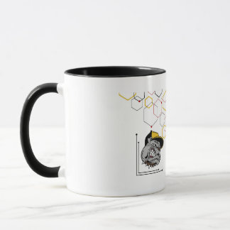 Hexagon Pitti mirrored Mug