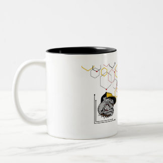 Hexagon-Pitti two-colored cup