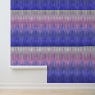 Hexagon Purple Pink Abstract Pattern Wallpaper