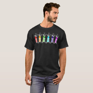 Hexagon Rainbow Flappers Shirt