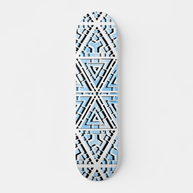 Hexagonal Patterns: Skateboard (Front)