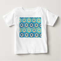 Hexagons and Stripes – Sea and Sand