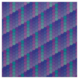 Hexagons - Cool Fabric