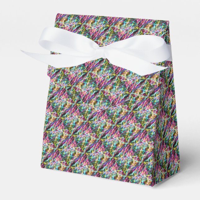 Hexagons Favour Box (Front Side)