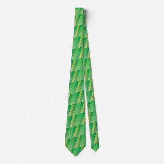 Hexagons - Green Tie