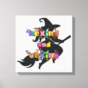 HEXING AND VEXING for the Plus Size Pagan Canvas Print