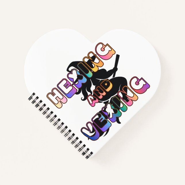 HEXING AND VEXING for the Plus Size Pagan Notebook (Front)
