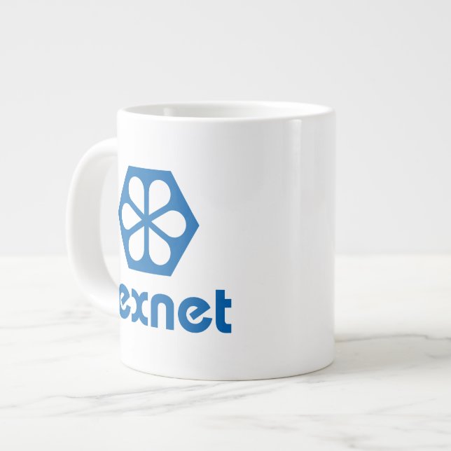Hexnet truth jumbo mug (Front Left)