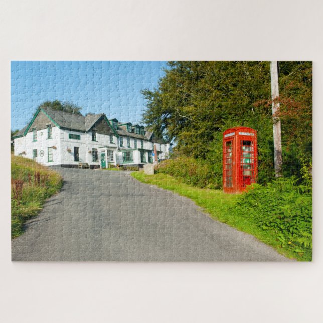 Hexworthy Telephone Box Jigsaw Puzzle (Horizontal)