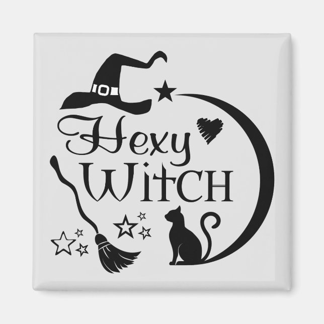 Hexy Witch, Witches Magnet (Front)