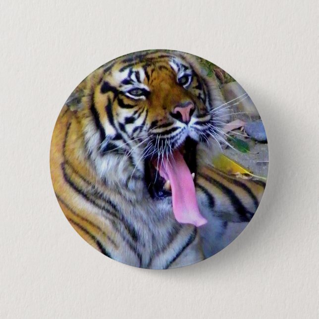 Hey_ 6 Cm Round Badge (Front)