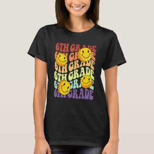 hey 6th sixth grade teacher Back To School Retro s T-Shirt