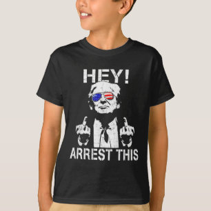Hey Arrest This ( On Back ) T-Shirt