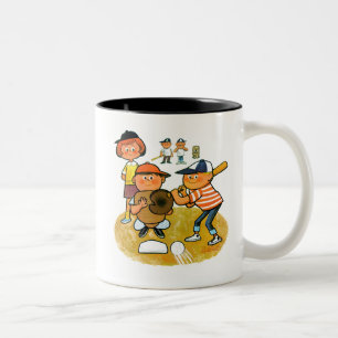 Hey Batter! Two-Tone Coffee Mug
