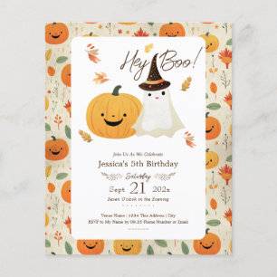 Hey Boo 5th Birthday Halloween